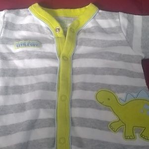 Grey, White, Yellow One Peace